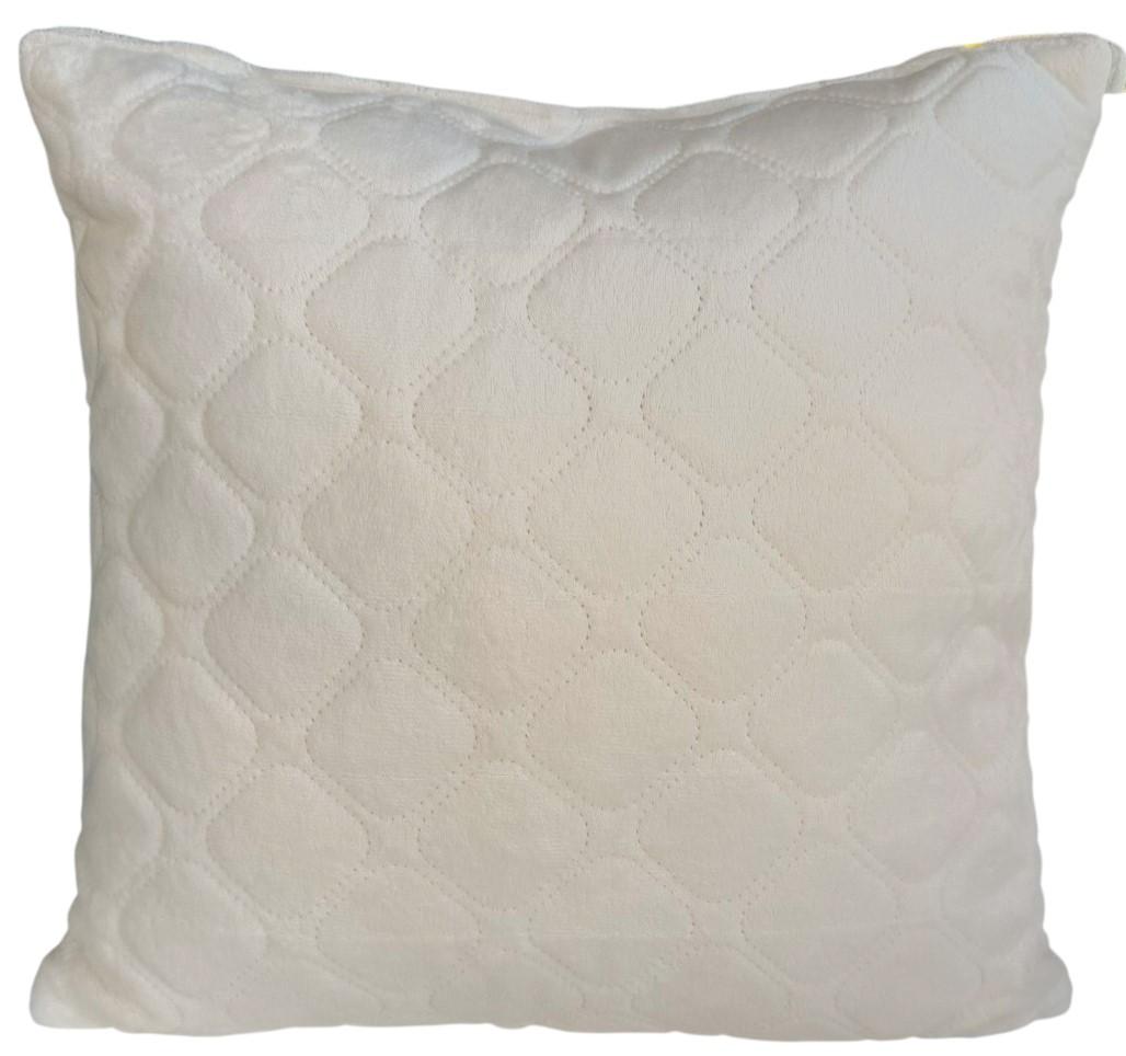 Perna Relaxe Home Velure 40x40 Milky
