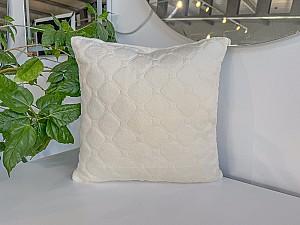 Perna Relaxe Home Velure 40x40 Milky