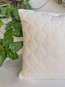 Perna Relaxe Home Velure 40x40 Milky