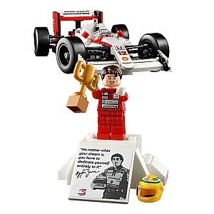 Constructor LEGO Icons McLaren MP4/4 și Ayrton Senna