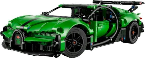 Constructor LEGO Technic Hipermașina verde Bugatti Chiron Pur Sport