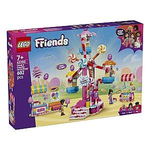 Constructor LEGO Friends Roată Ferris cu dulciuri și brioșe