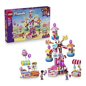 Constructor LEGO Friends Roată Ferris cu dulciuri și brioșe