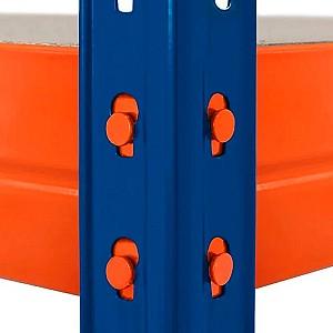 Rafturi pentru depozitare Waltz 1200/500/1780 ORANGE-BLUE