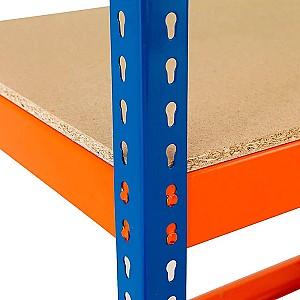 Rafturi pentru depozitare Waltz 1600/600/1830 ORANGE-BLUE