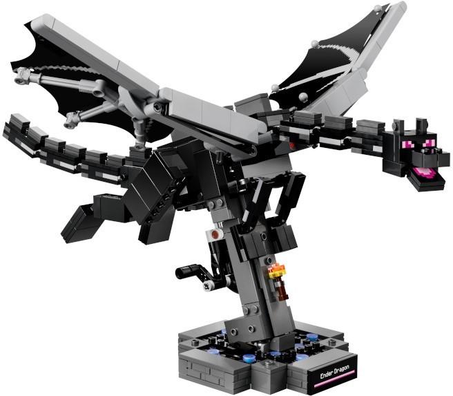 Constructor LEGO Minecraft Dragonul Ender