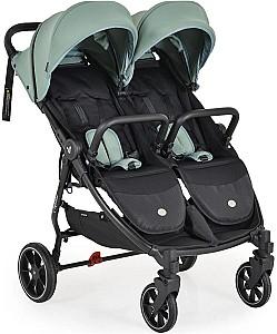 Carucior pentru gemeni Moni 2Gether Iceberg Green