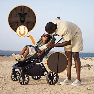 Carucior de plimbare Lionelo Mika Plus Mocha Mousse (LN.227549)