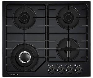 Plita pe gaz incorporabila Vesta BHK6060ICGg/BL