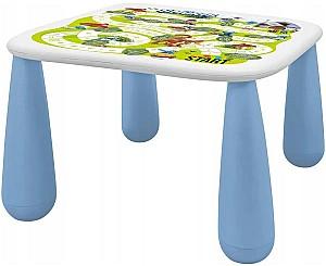 Masă de scris pentru copii Maltex Luna The Smurfs White Blue