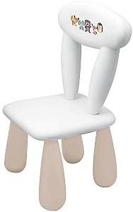 Masă de scris pentru copii Maltex Luna Nature Buddies White Beige