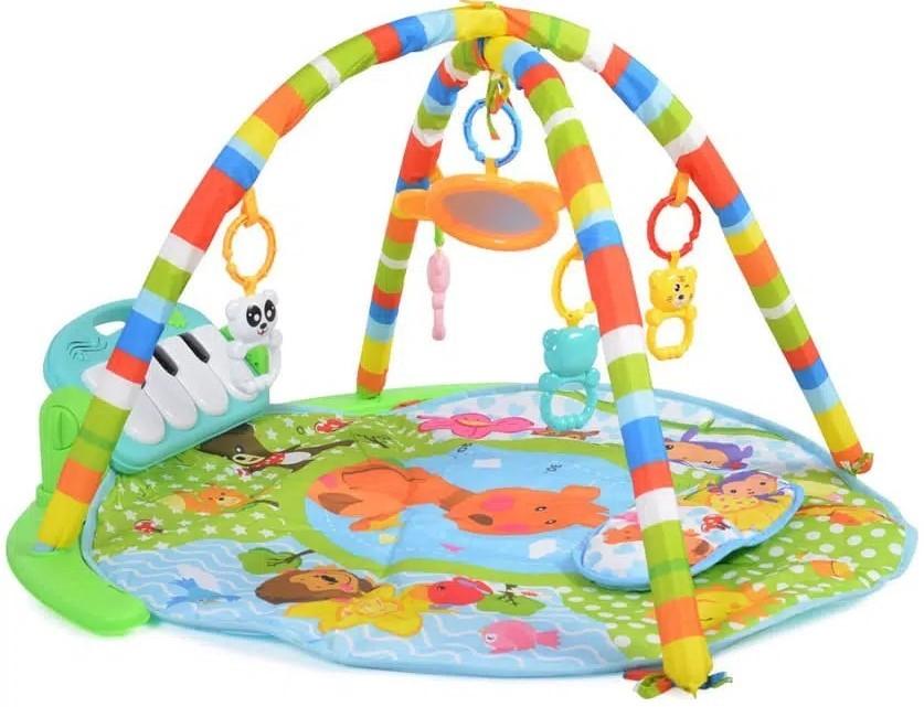 Covoras de joaca copii Moni Baby Piano Boy Blue