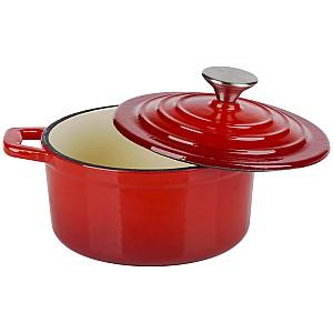 Cratita Alpina Cast Iron Red