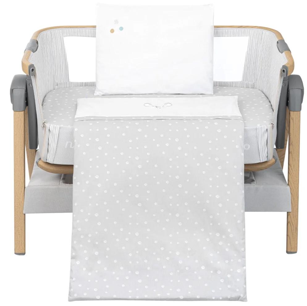 Lenjerie de pat Kikka Boo Joyful Mice, 5 piese