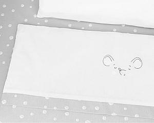 Lenjerie de pat Kikka Boo Joyful Mice, 5 piese