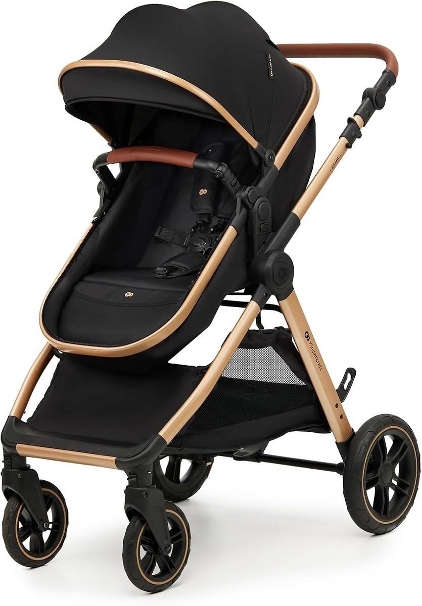 Carucior 2 in 1 KinderKraft Esme Black (KSESME00BLK2000)