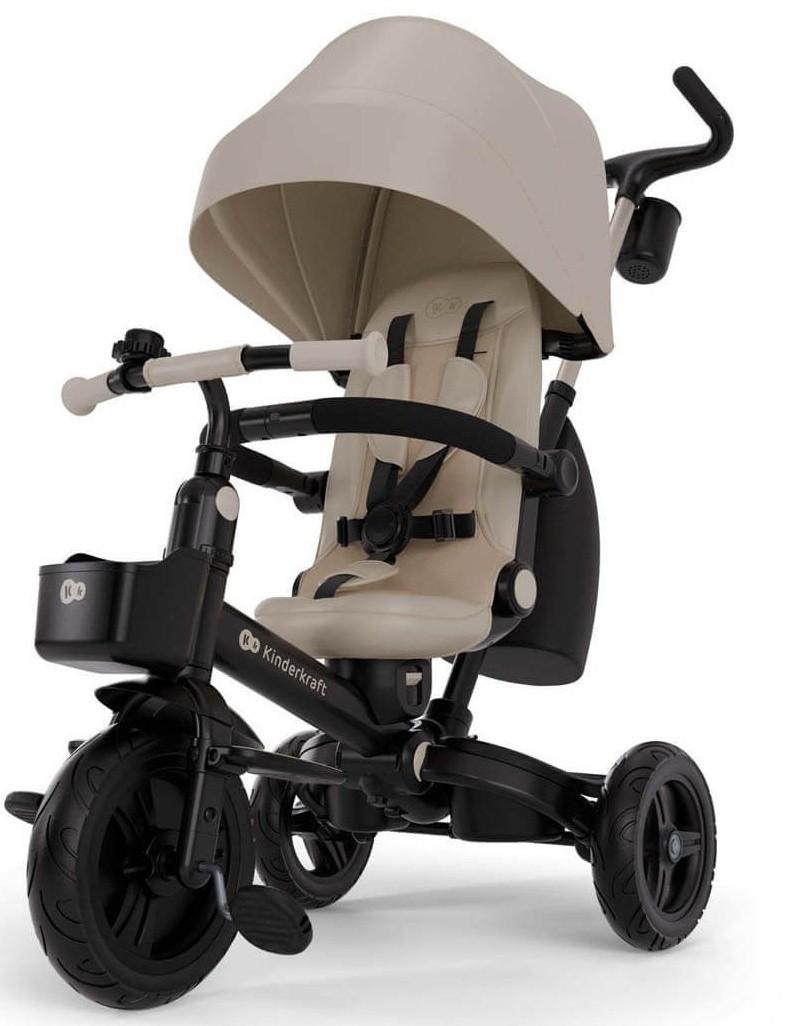 Tricicleta copii KinderKraft Aveo 2 Plus Beige (KRAVEO02BEG0000)
