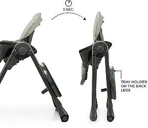 Scaun reglabil pe inaltime de masa KinderKraft Tummie Grey (KHTUMM00GRY0000)