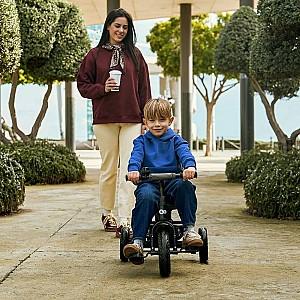 Tricicleta copii KinderKraft Aston 2 Plus Grey (KRASTO02GRYPL00)
