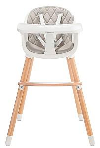 Scaun de masa simplu KinderKraft Sienna Gray (KKKSIENGRY0000)