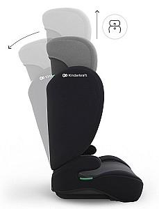 Scaun auto copii KinderKraft I-Spark 2 Plus i-Size Grey (KCISPA02GRYPL00)