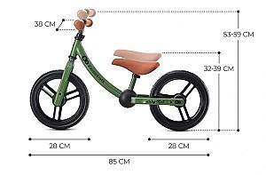 Bicicleta fara pedale KinderKraft 2Way Next Light Green (KR2WAY22GRE0000)