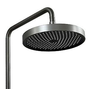 Set de duș Mat|eco Viral Dark grey