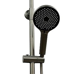 Set de duș Mat|eco Vocal Dark grey