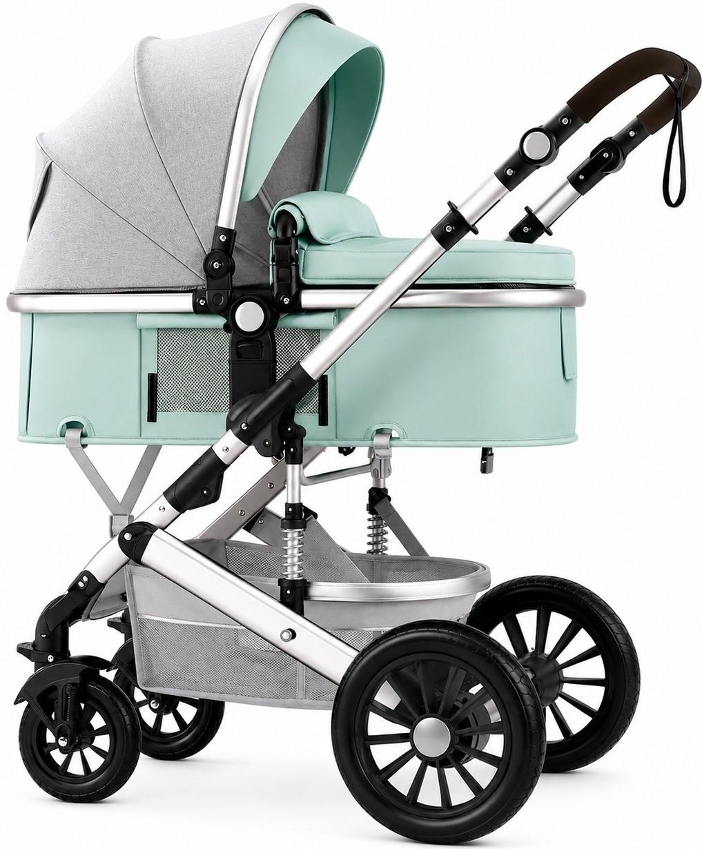 Carucior 2 in 1 4Play AT81 Turquoise Grey