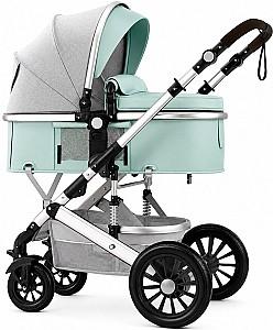 Carucior 2 in 1 4Play AT81 Turquoise Grey