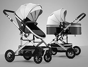 Carucior 2 in 1 4Play AT81 Turquoise Grey