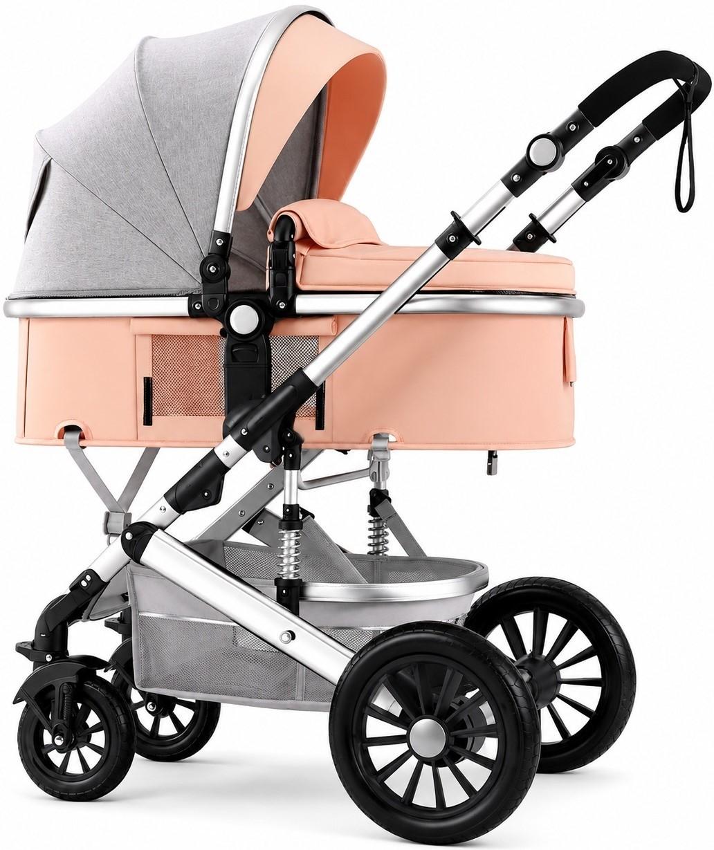 Carucior 2 in 1 4Play AT81 Peach Grey