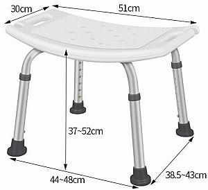 Scaun de baie pentru persoane cu dizabilitati 4Life 3101DL