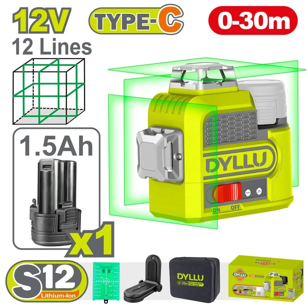 Nivel laser DYLLU DTLE8M12