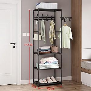 Cuier 4Life AT129 55x36x170cm Black