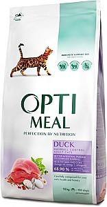 Hrana uscata pentru pisici Optimeal Cat Duck 10kg