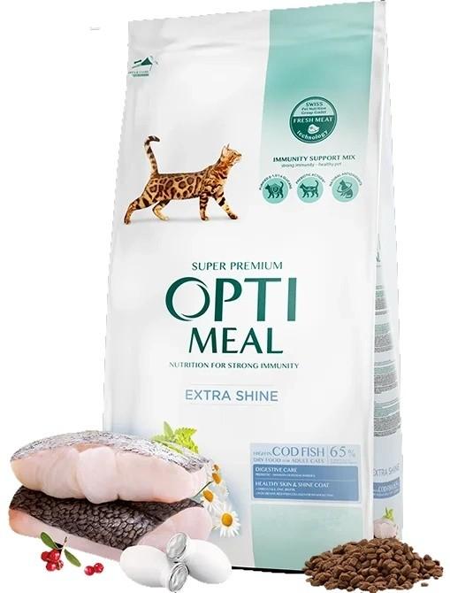 Hrana uscata pentru pisici Optimeal Cat Codfish 4kg