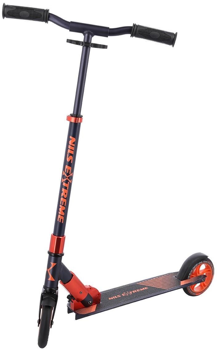 Trotineta NILS EXTREME HD145 Graphite/Orange