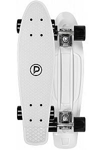 Skateboard Playlife Vinylboard (880317) Black/White