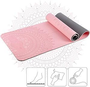 Covoras pentru fitness HMS YM10 Pink