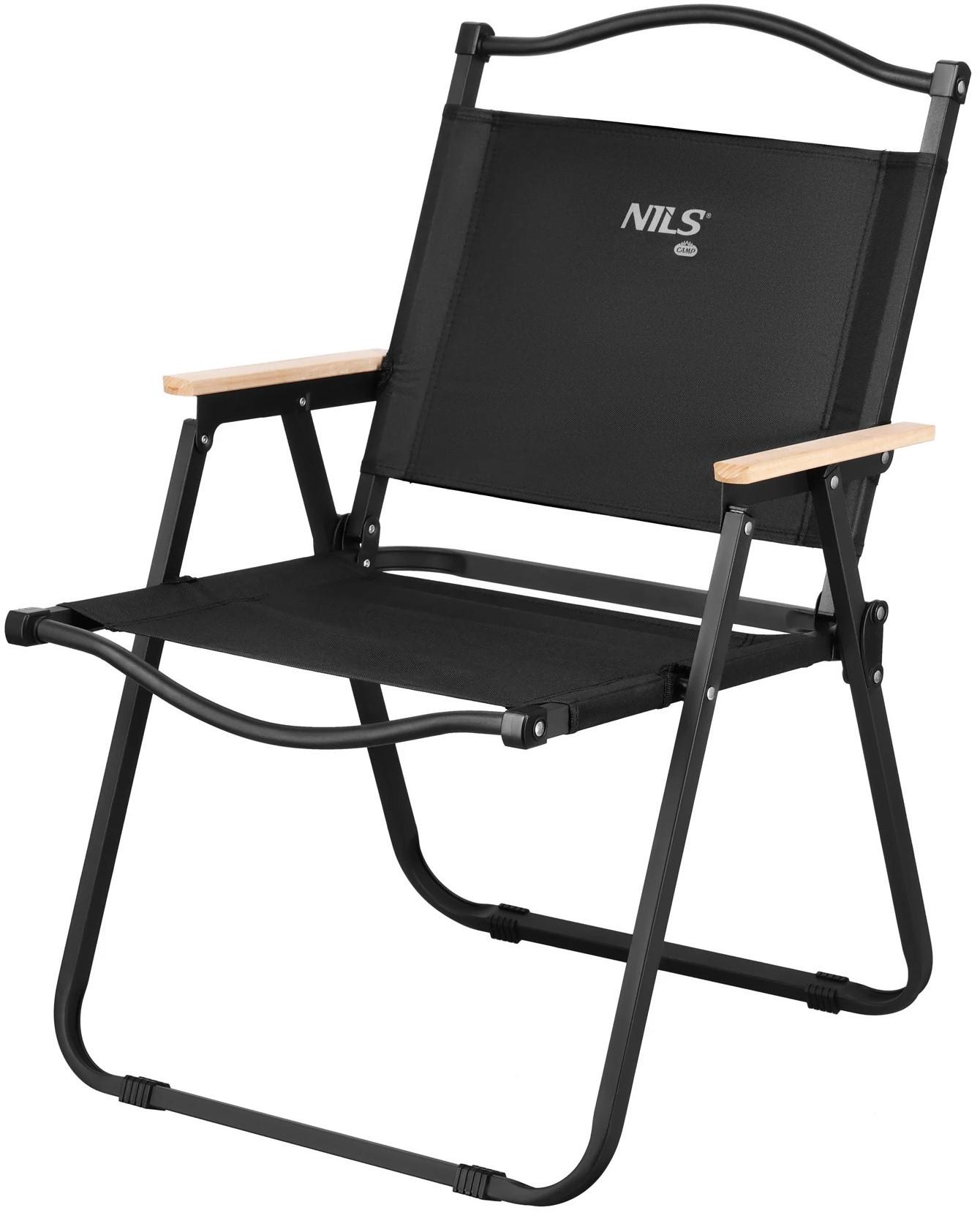Scaun pliabil Nils Camp NC4307 Black