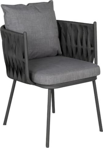 Scaun terasa Papatya Aura Anthracite / Grey