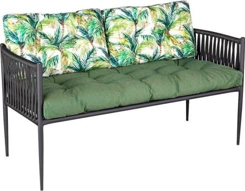 Canapea pentru gradina Papatya Evans Anthracite / Green