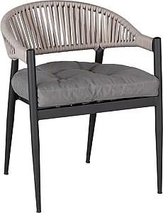 Scaun terasa Papatya Corner Anthracite / Beige / Grey