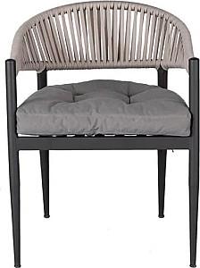 Scaun terasa Papatya Corner Anthracite / Beige / Grey