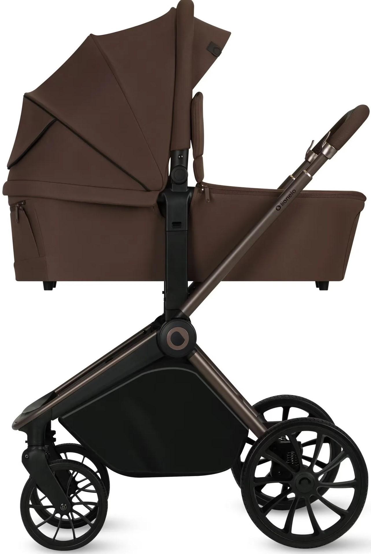 Carucior 2 in 1 Lionelo Mika Plus Mocha Mousse