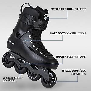 Role copii Powerslide Zoom Black 80 Size 41-42