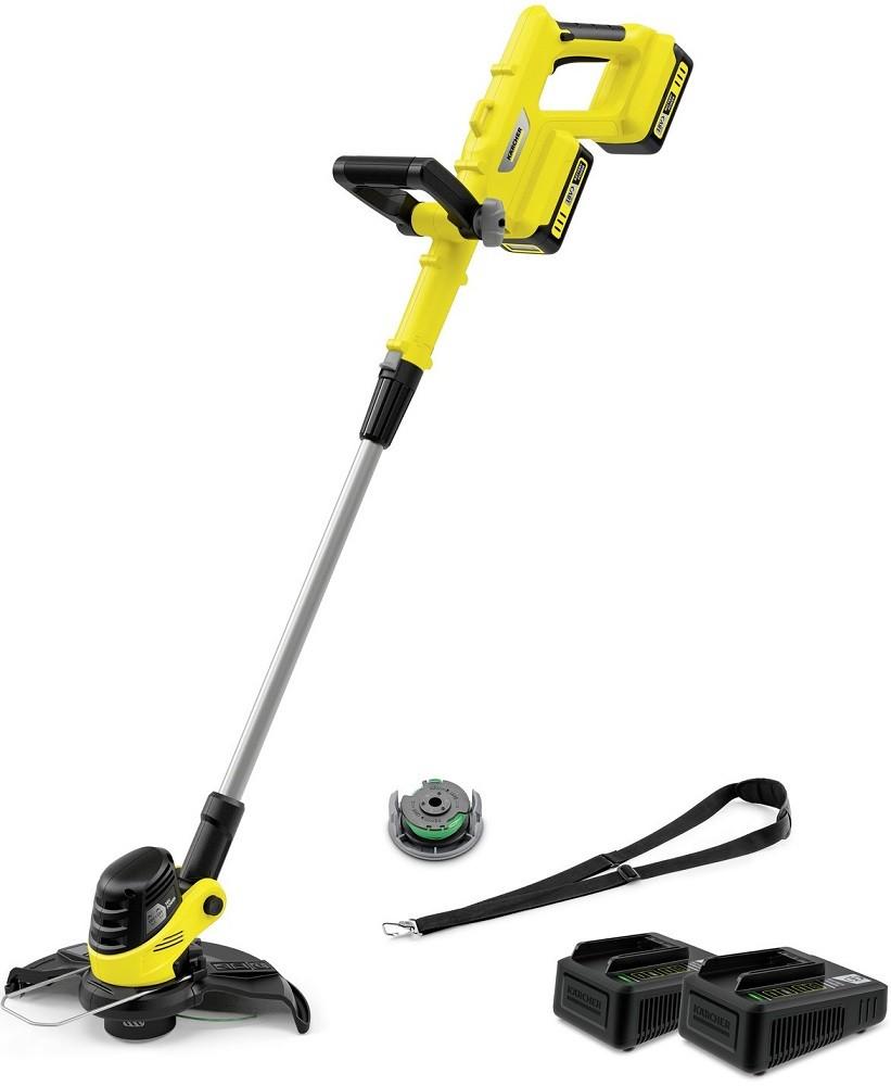 Trimmer de tuns iarbă KARCHER LTR 3-18 Dual Battery Set  (with 2 fast chargers)