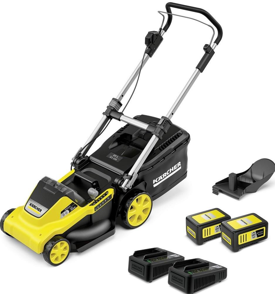 Masina de tuns iarba KARCHER LMO 5-18 Dual Battery Set New  (with 2 fast chargers)