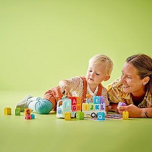 Material de numarare LEGO Duplo Alphabet Truck 10421